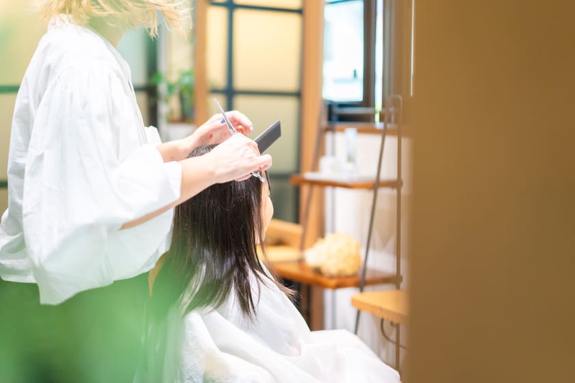 美容室のホームページ制作